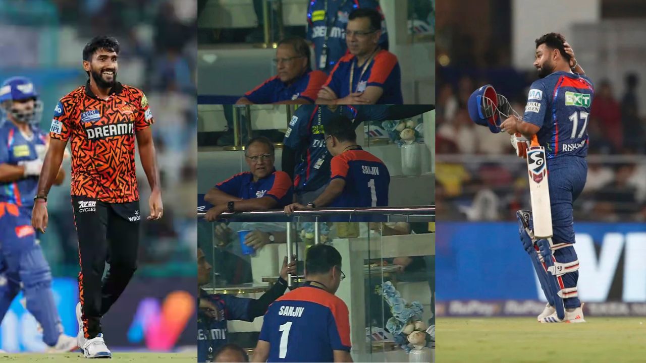 Sanjiv Goenka Reaction on Rishabh Pant Dismissal by Eshan Malinga during IPL 2025 61st Match LSG vs SRH