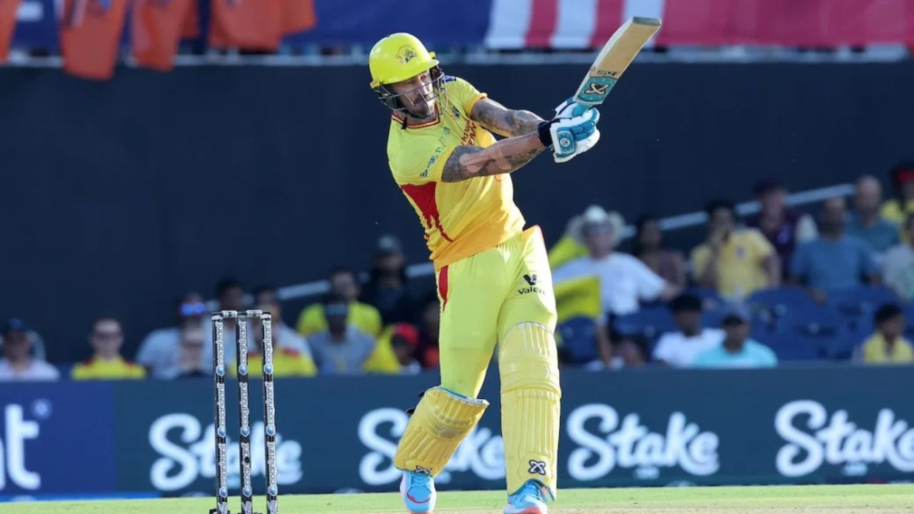 Faf du Plessis Century in MLC 2025 Faf du Plessis Century in MLC 2025