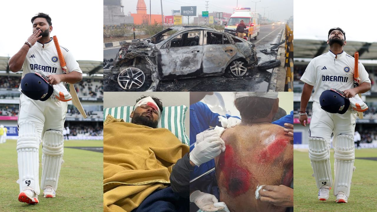 Rishabh Pant comeback story from Dehradun Car Accident to India Tour of England 2025 anderson tendulkar trophy