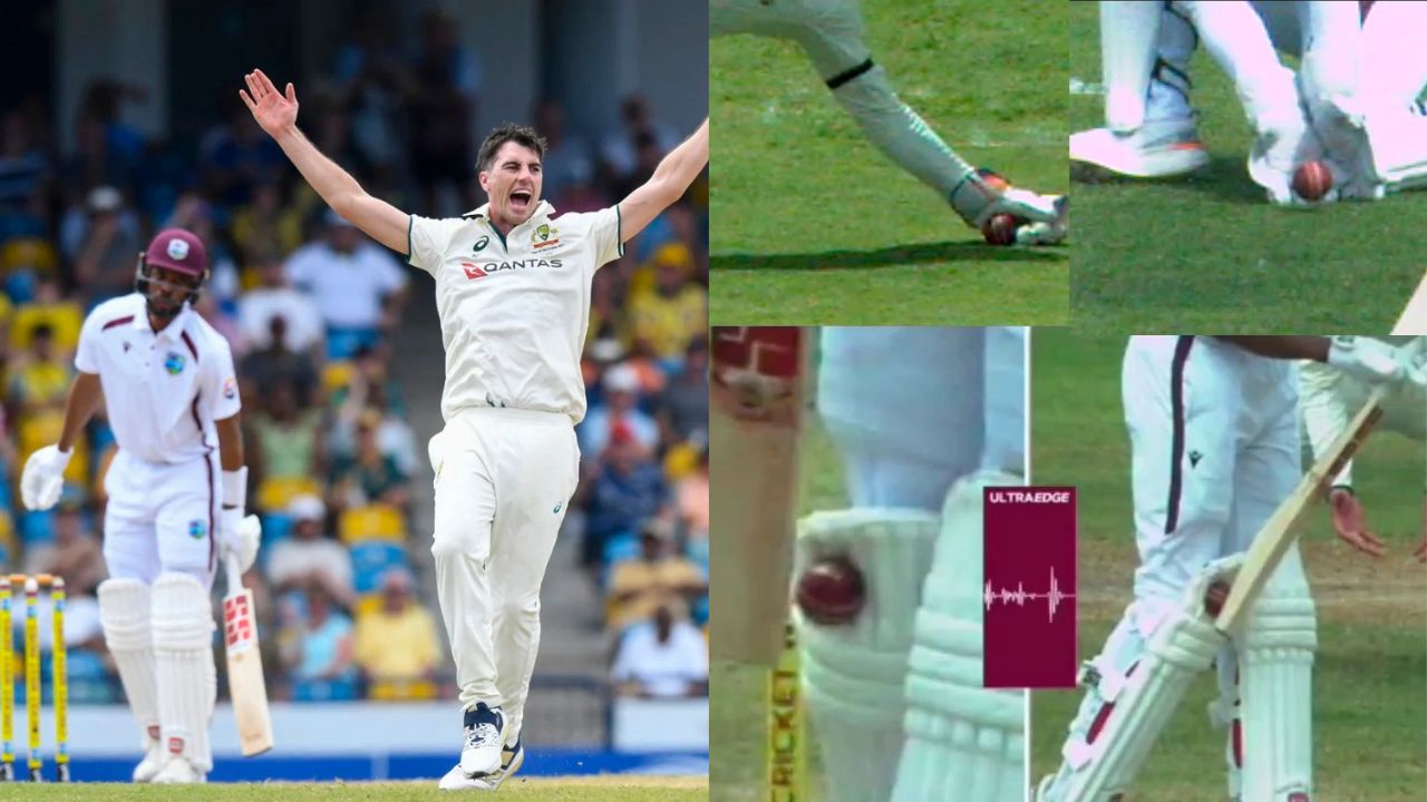 WI vs AUS Umpiring Controversy Memes during Barbados Test Australia tour of West Indies 2025