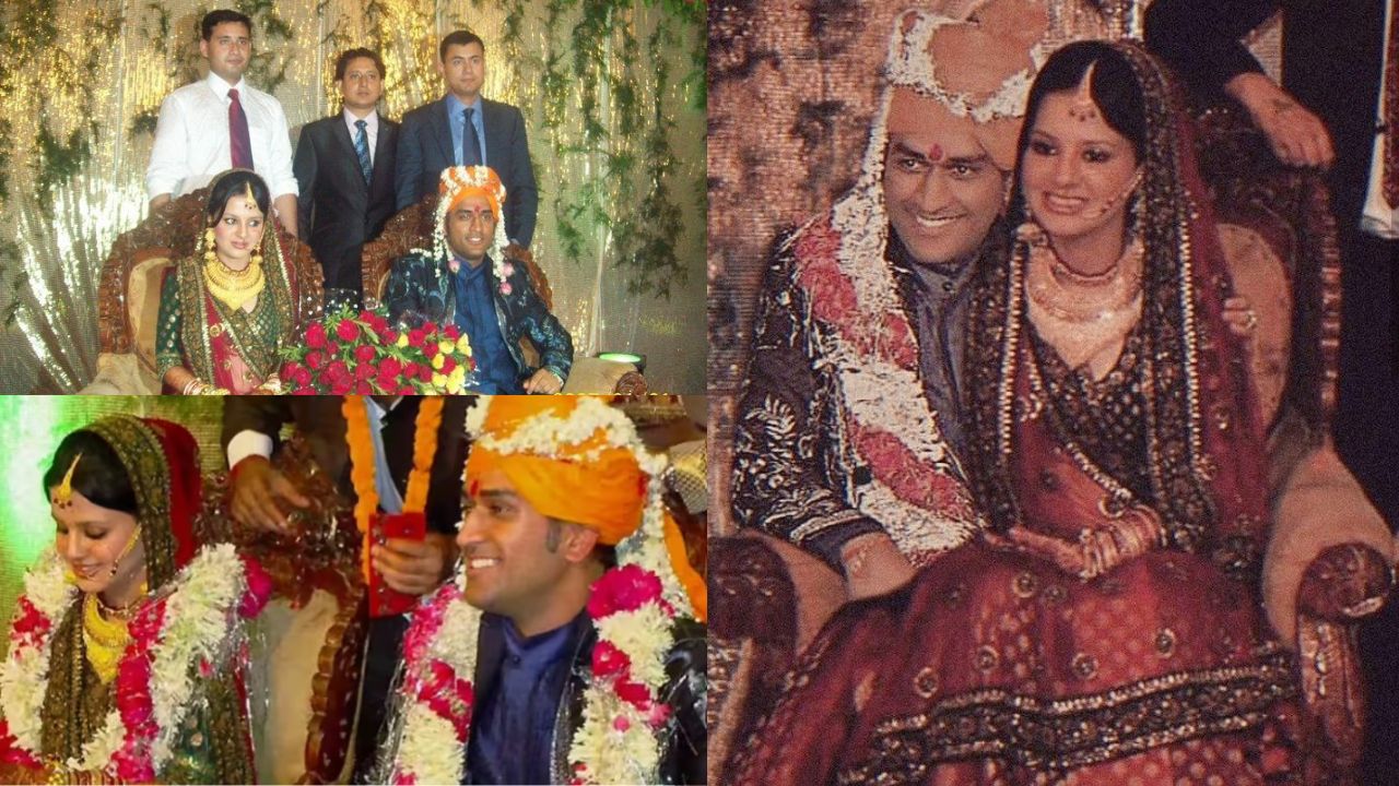 MS Dhoni Wife Sakshi Dhoni post photo on instagram for 16th Marriage Anniversary MS Dhoni Wife Sakshi Dhoni post photo on instagram for 16th Marriage Anniversary