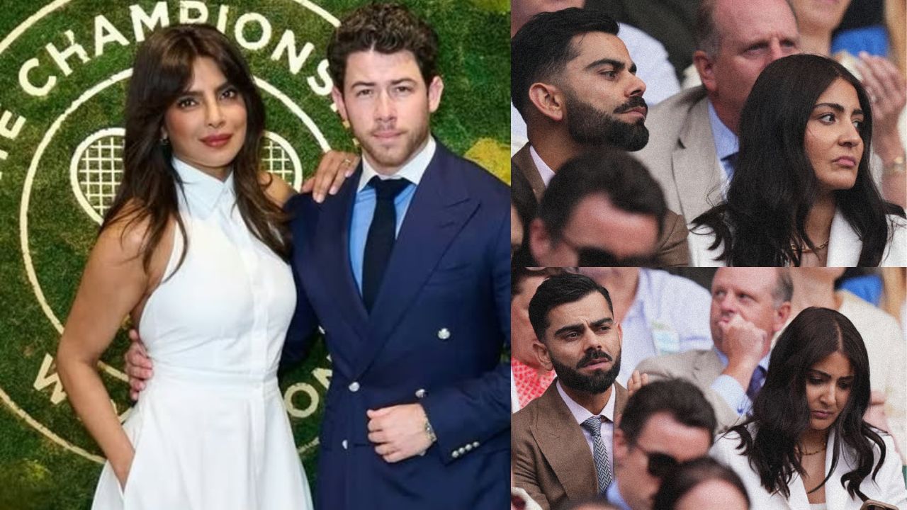 Virat Kohli and Anushka Sharma Wimbledon 2025 Look of Priyanka Chopra and Nick Jonas Outfit Price