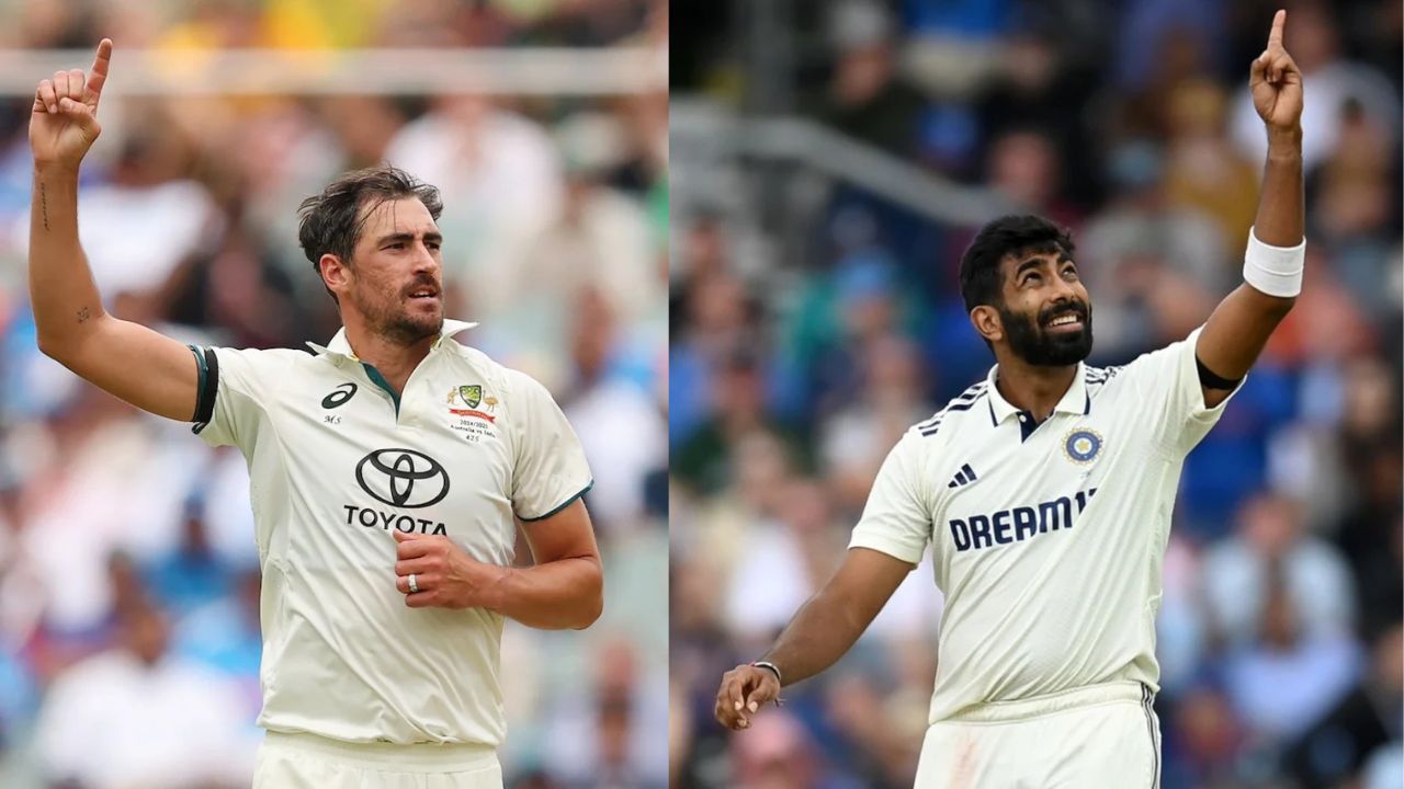 Jasprit Bumrah vs Mitchell Starc Wickets comparison in Test ODI T20I