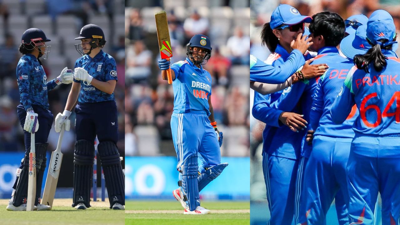 INDW vs ENGW 1st ODI Highlights india women vs england women POM Deepti Sharma Hit Six Like Rishabh Pant