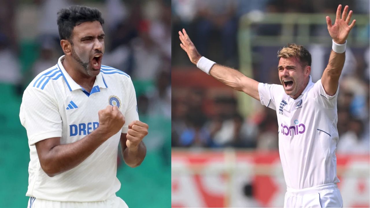 6 Most Wickets in IND vs ENG Test Series James Anderson Ravichandran Ashwin BS Chandrasekhar Anil Kumble Kapil Dev