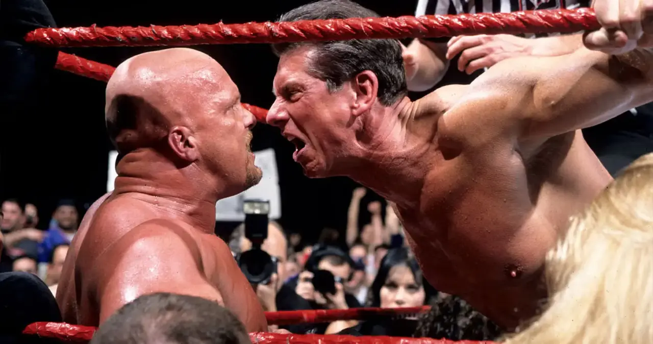 Steve Austin Vince McMahon 1