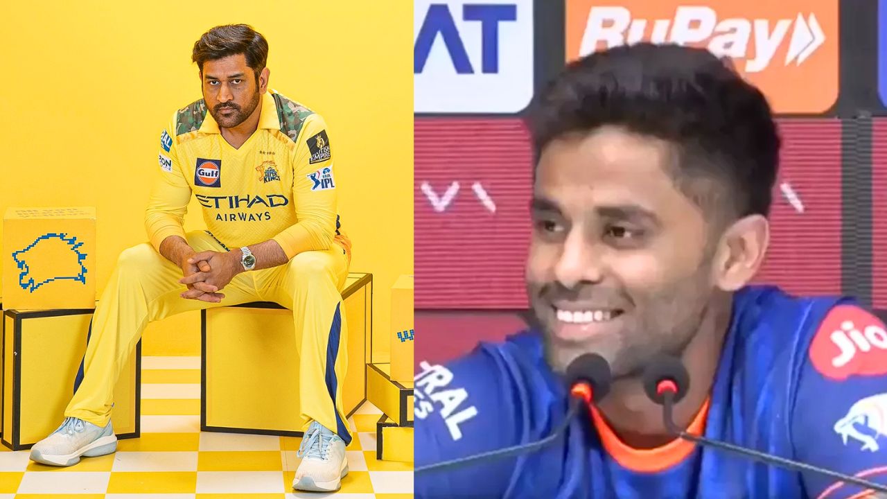Suryakumar Yadav On MS Dhoni CSK Vs MI Match IPL 2025