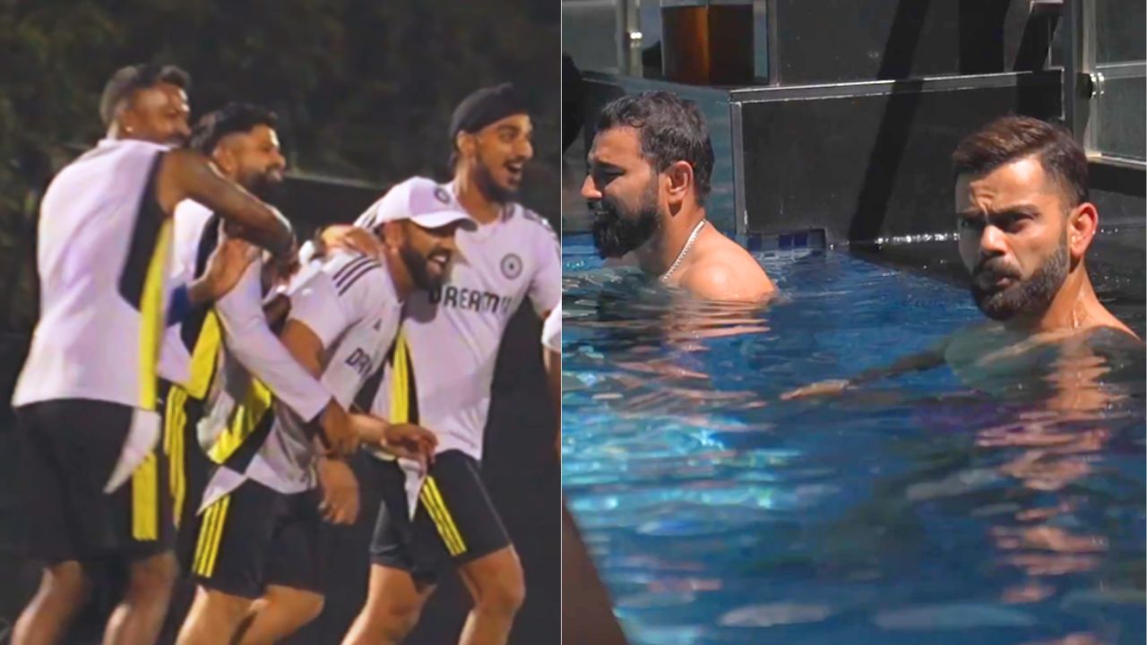 team-indias-special-preparation-spent-time-in-the-swimming-pool-and-enjoyed-the-interesting-game