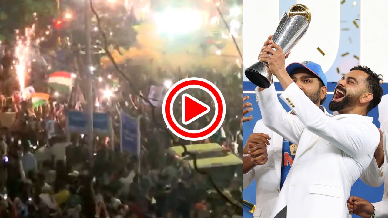 Team India Fans Celebrate In Pune After Champions Trophy Final Win