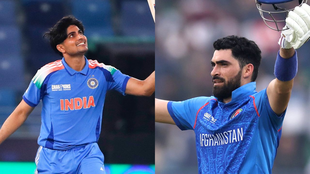 Top 5 Batsmen In Champions Trophy 2025 Shubman Gill Ibrahim Zadran