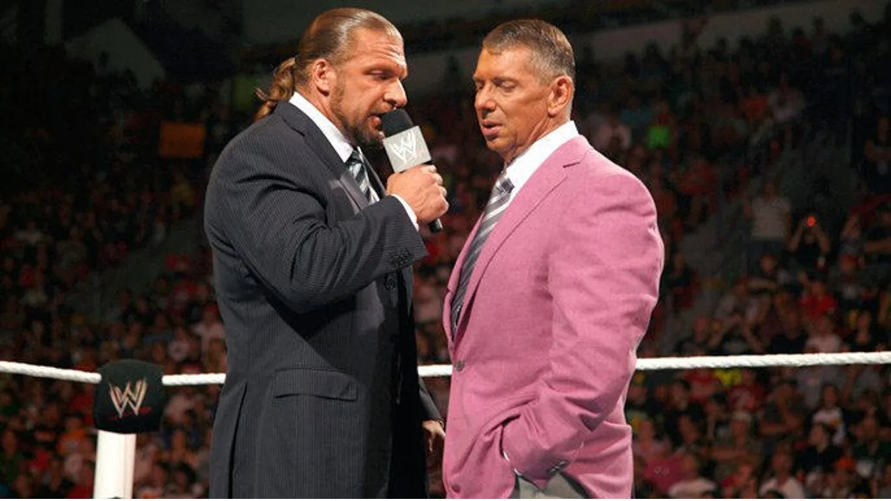 Triple H Vince McMahon 1