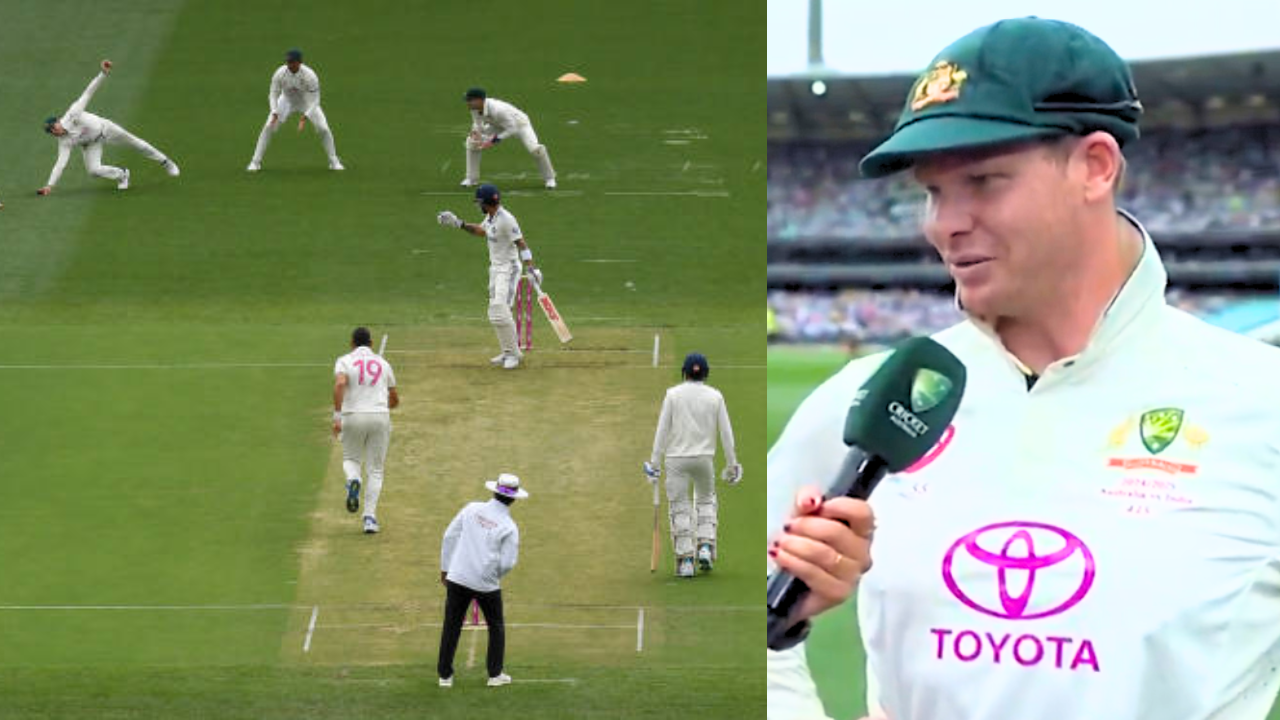 Steve Smith called the third umpires decision wrong