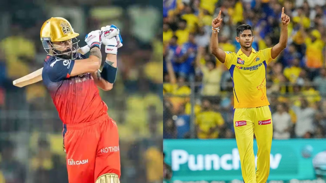 Virat Kohli Matheesha Pathirana CSK Vs RCB IPL 2025
