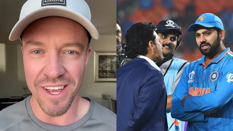 Watch WCL 2025 AB De Villiers Picks World XI Leaves Out Sachin Tendulkar Rohit Sharma