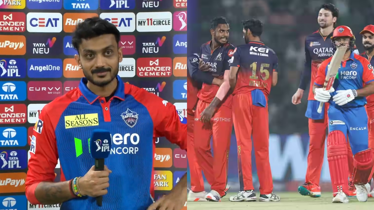 Axar Patel Vs Rcb
