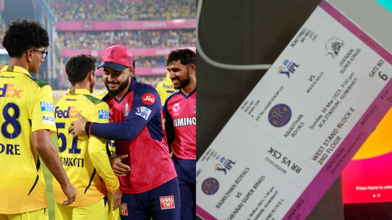 Csk Vs Rr Match Tickets