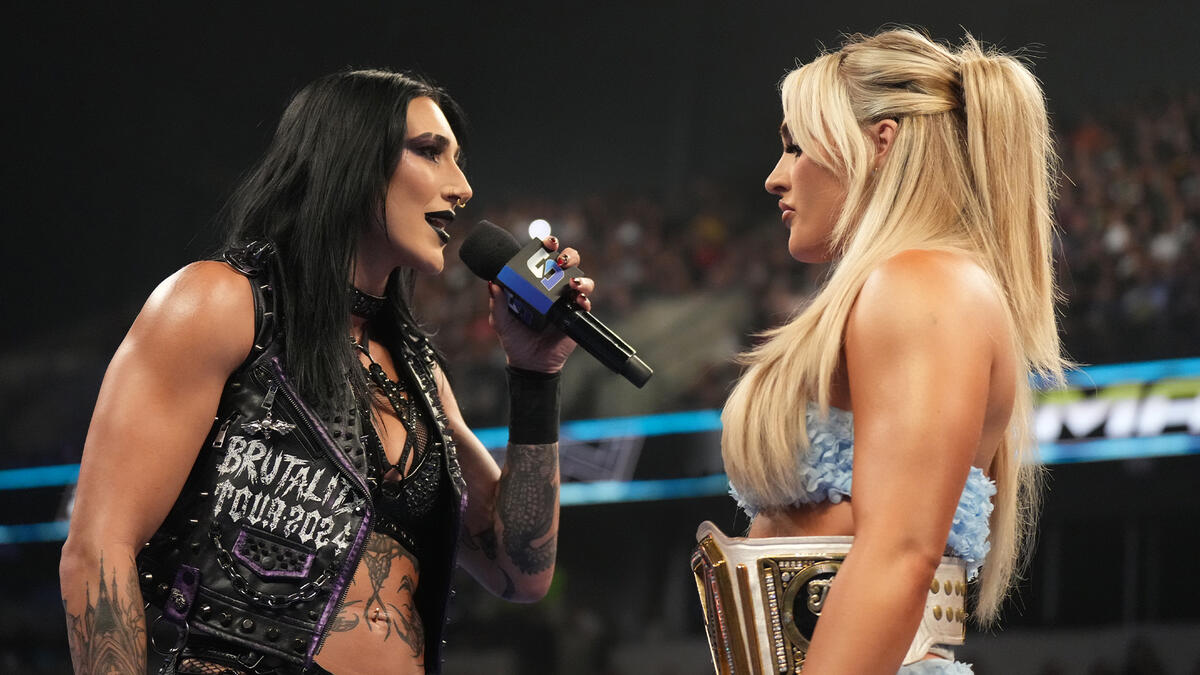 Smackdown Rhea Ripley Tiffany Stratton