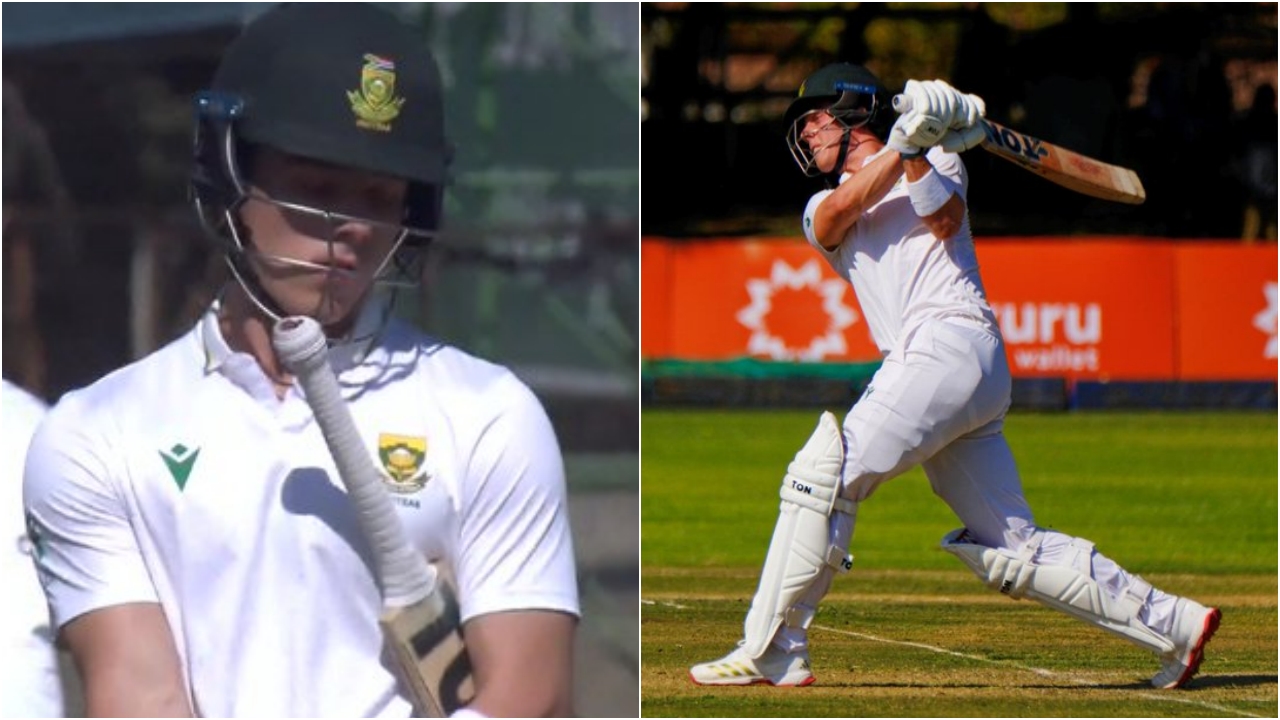 Dewald Brevis Fifty on Test Debut