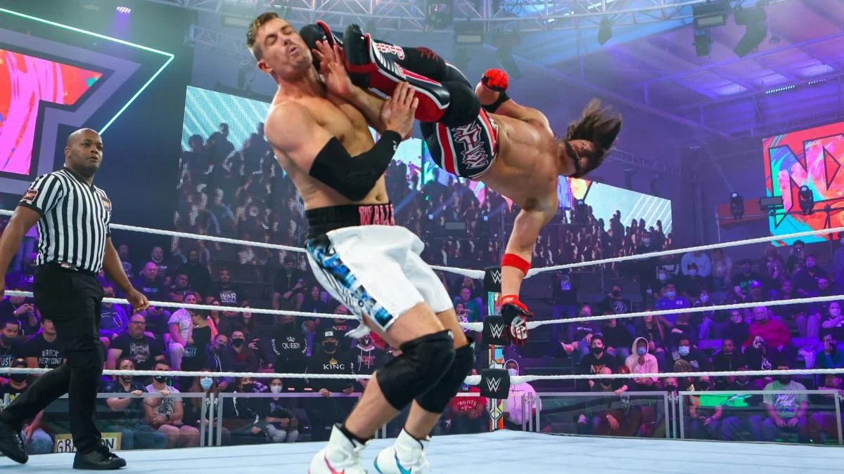 Grayson Waller Aj Styles January 12 A Grayson Waller Aj Styles January 12 A