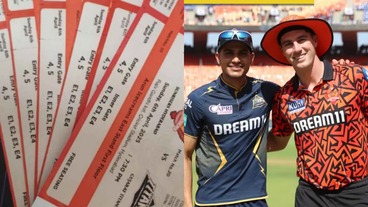 Gt Vs Srh Match Tickets