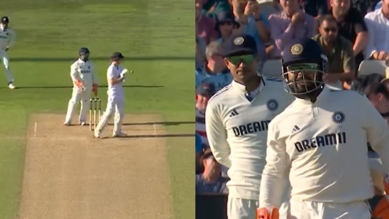 Rishabh Pant Complain to Umpire about Harry Brook wasting time on Pitch