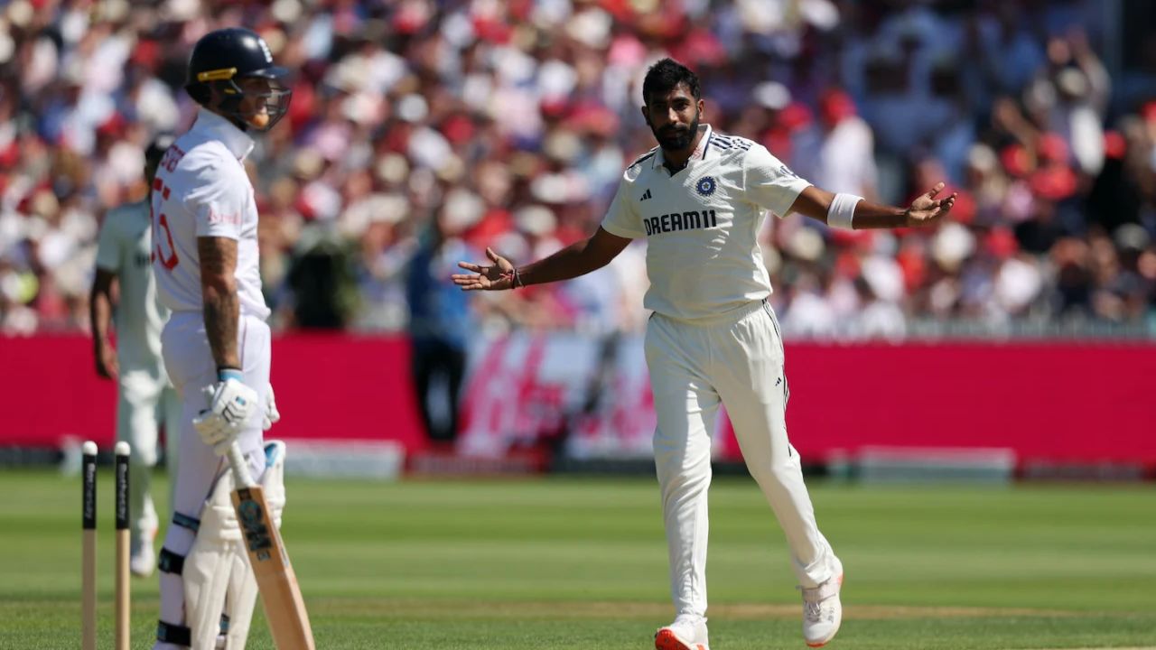 Jasprit Bumrah in Lord's Test