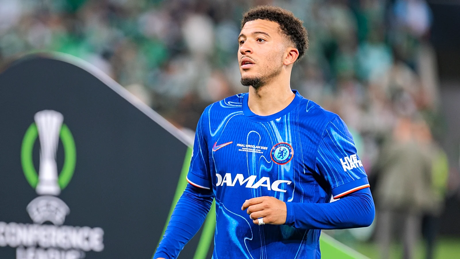 Jadon Sancho Chelsea Seen During Ceremony Uefa
