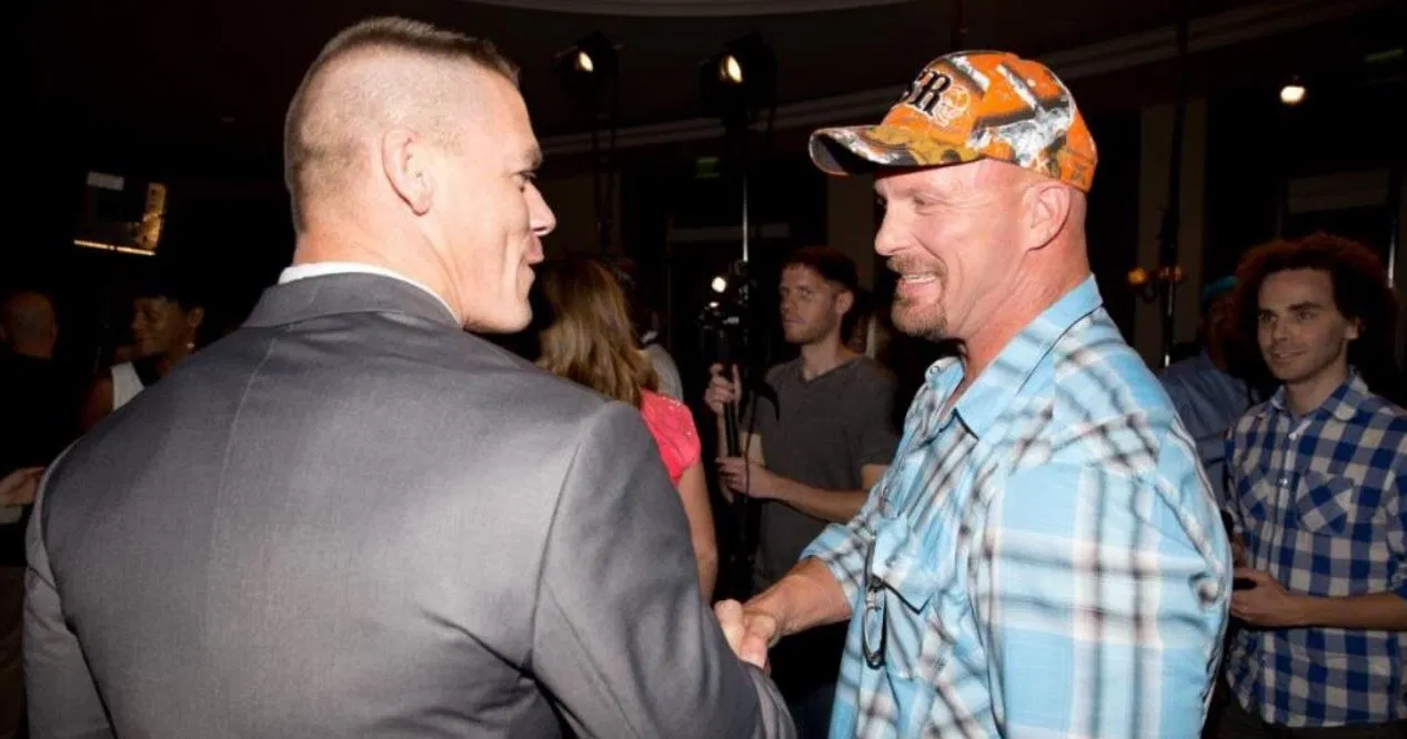 John Cena Steve Austin 3
