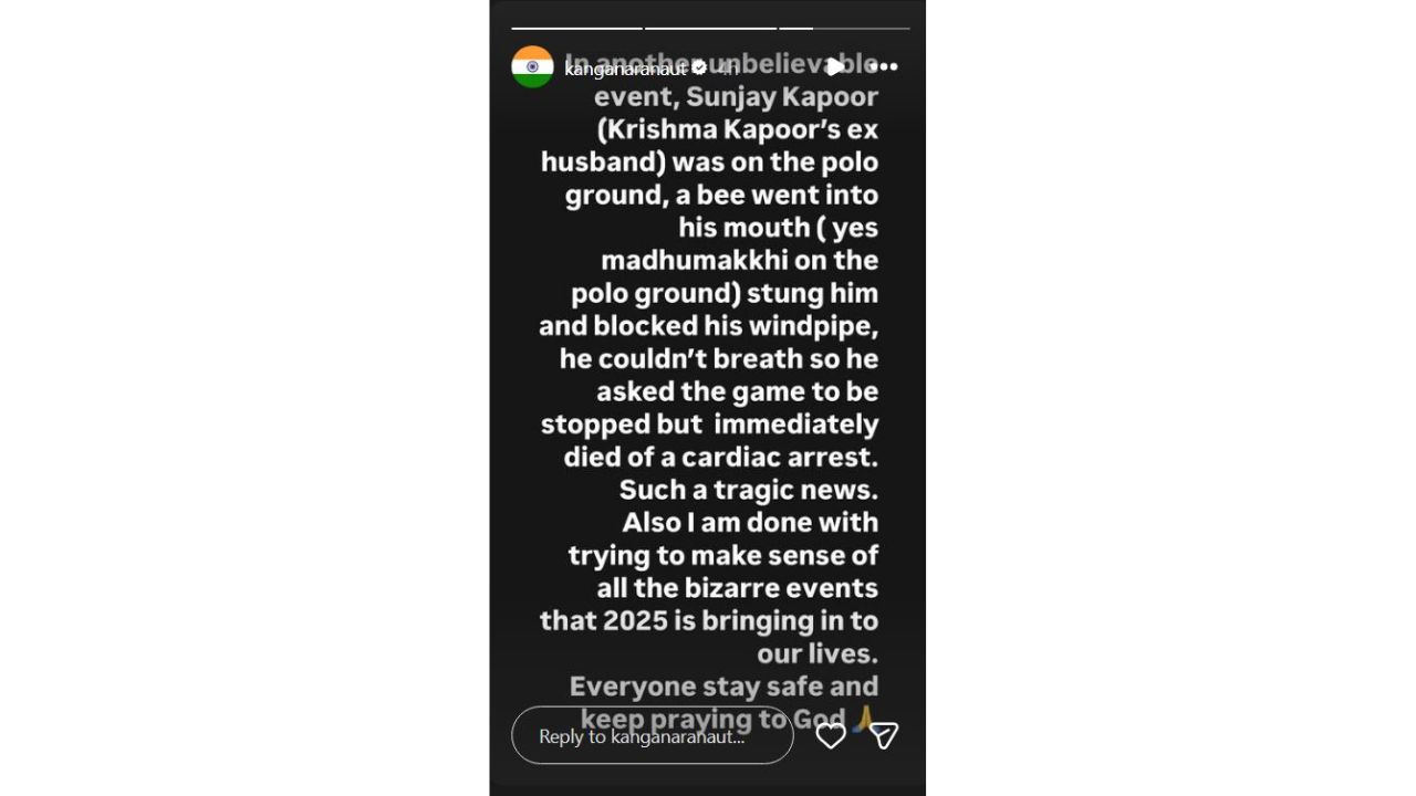 Kangna Ranaut Instagram Story 