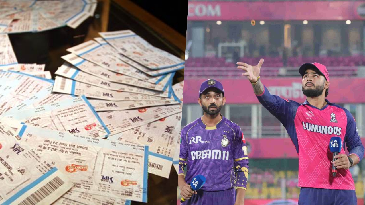 Kkr Vs Rr Match Tickets