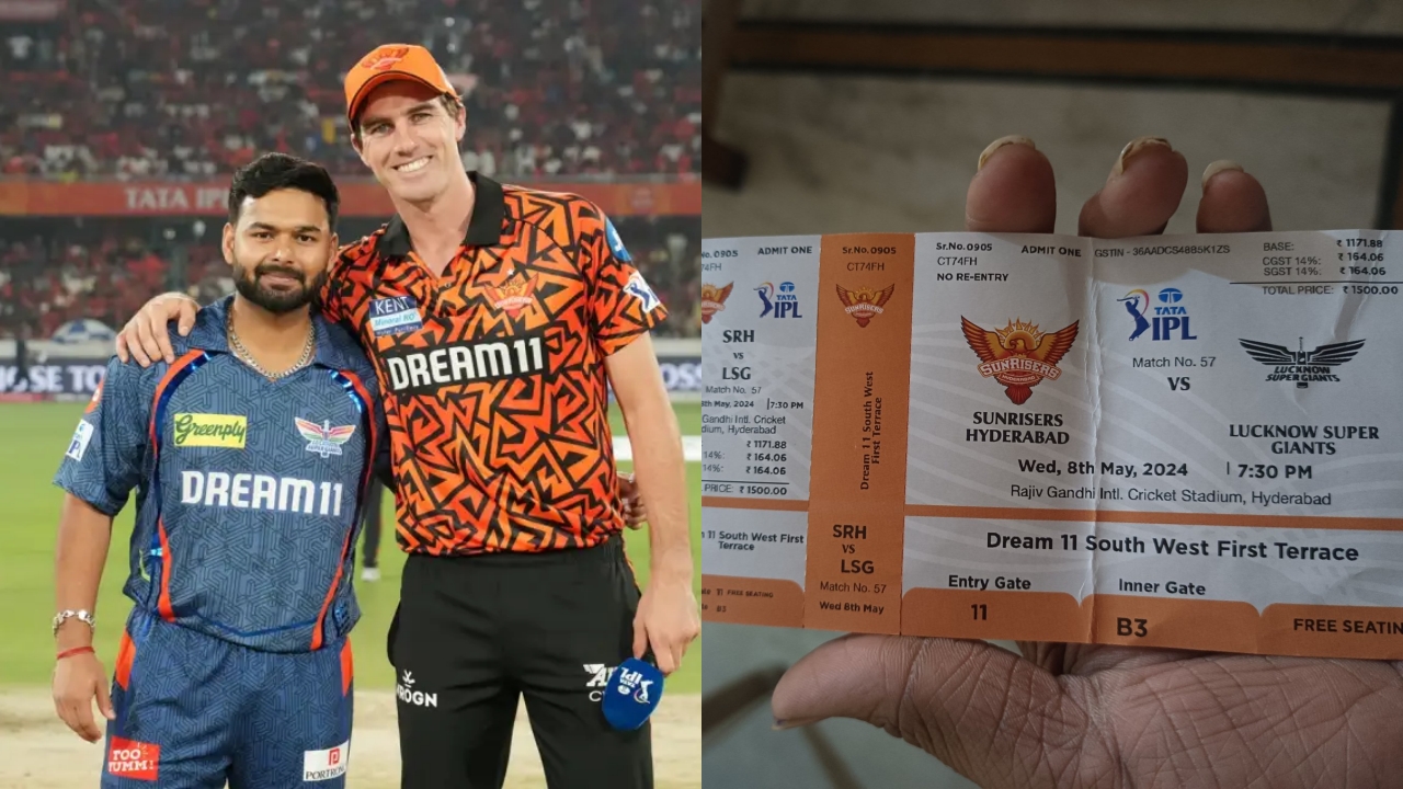 Lsg Vs Srh Match Tickets