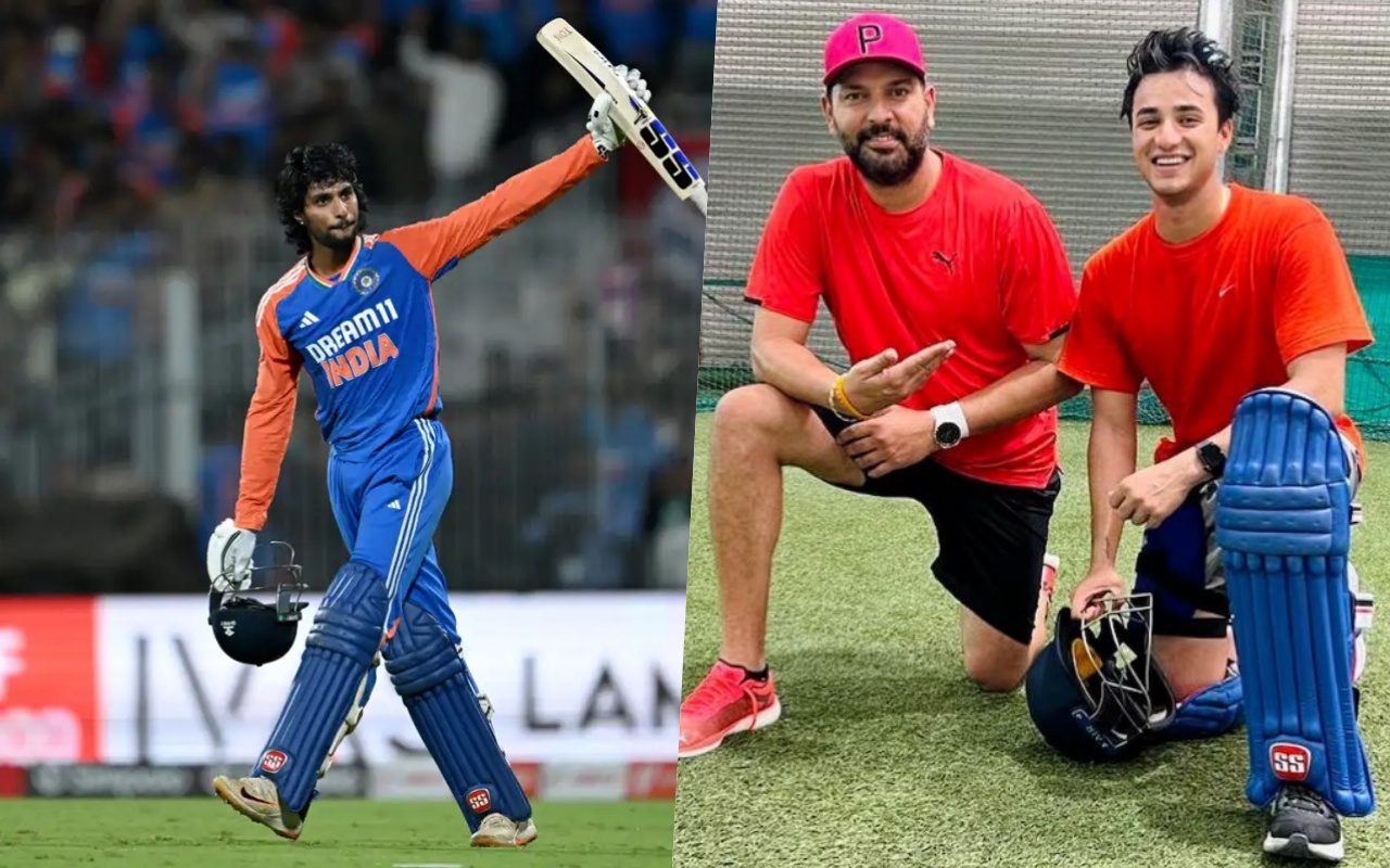 Abhishek Sharma Yuvraj Singh Tilak Varma