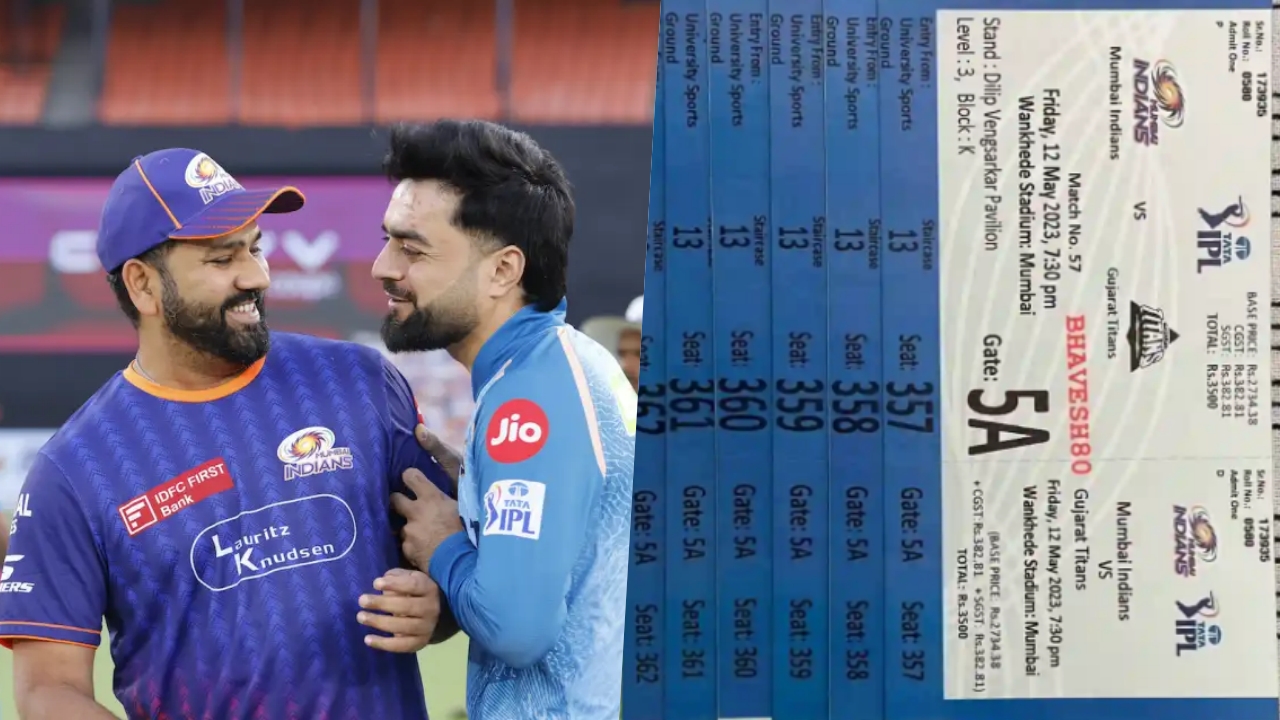 Mi Vs Gt Match Tickets