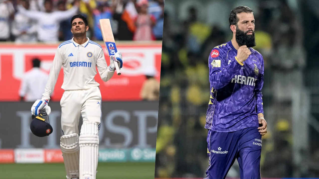 Moeen Ali Shubman Gill