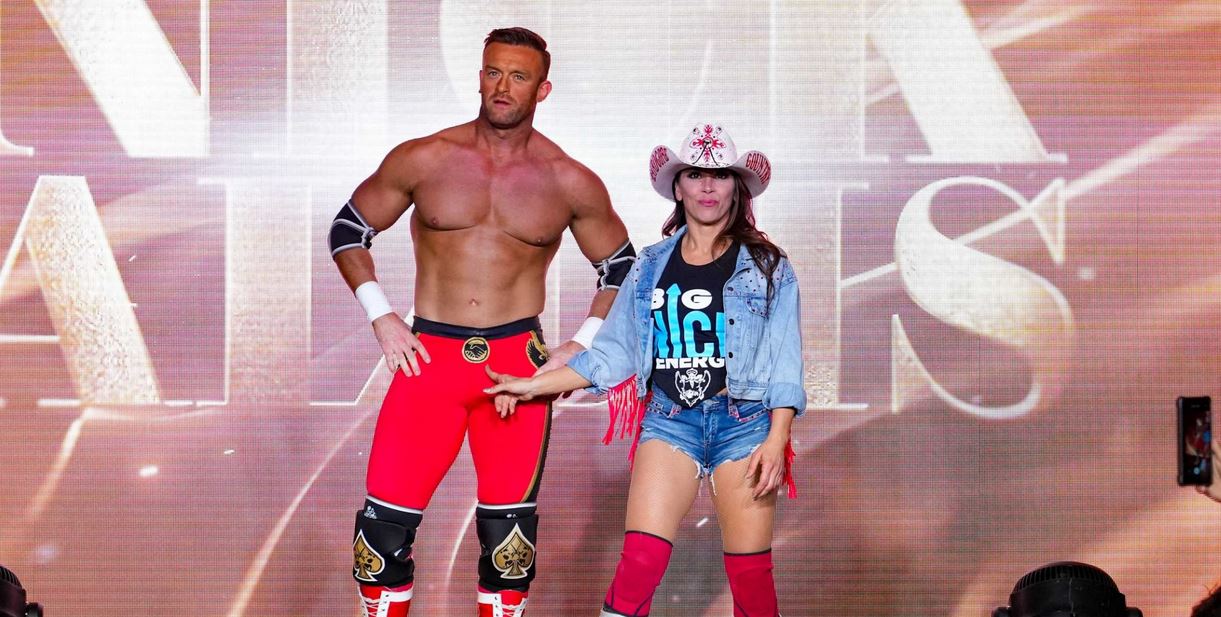 Nick Aldis Mickie James Nick Aldis Mickie James
