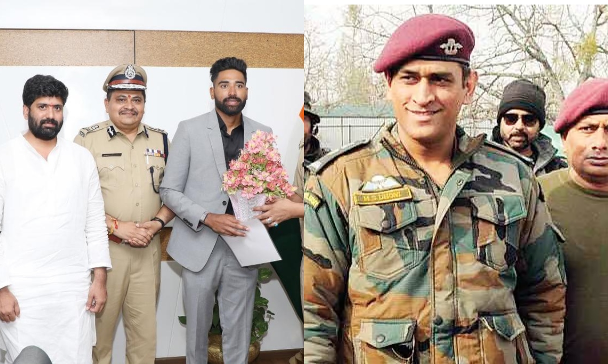Indian Cricketers Who Served in Police and Army Lieutinent Colonel MS Dhoni Kapil Dev DSP Mohammed S...