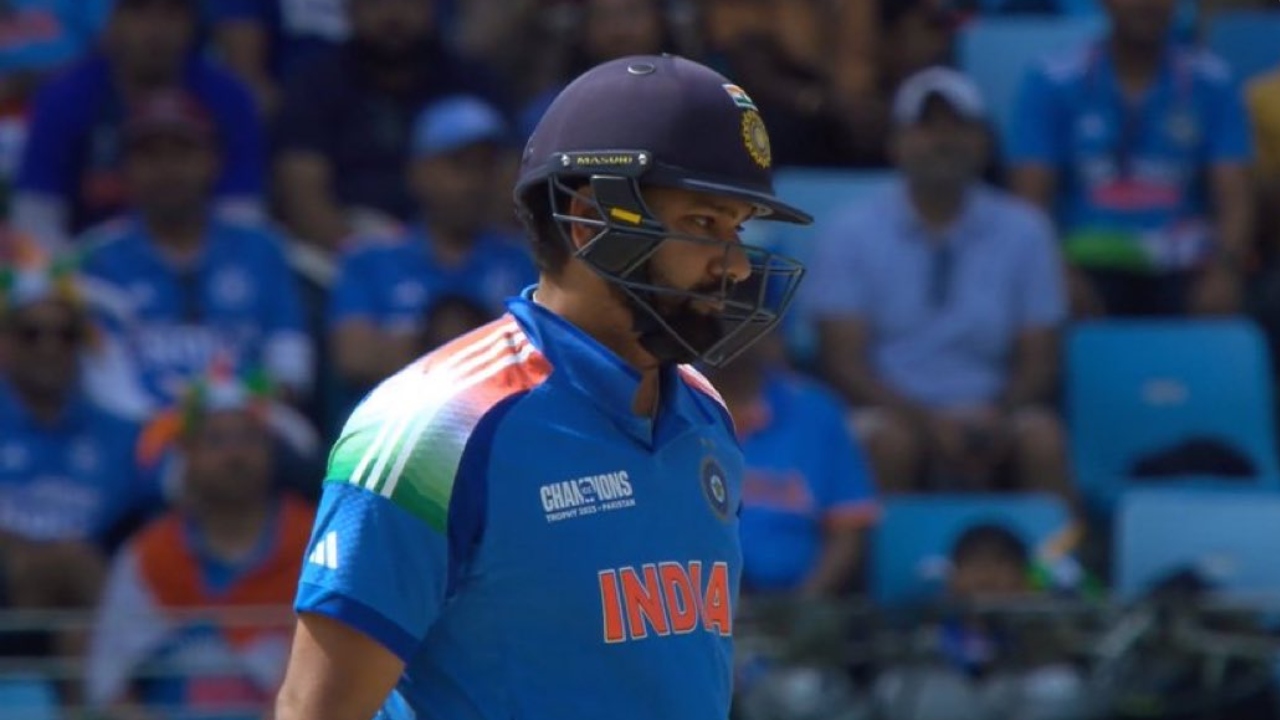 Rohit Sharma Failed Again To Score Big Champions Trophy During Ind Vs Nz Match Champions Trophy