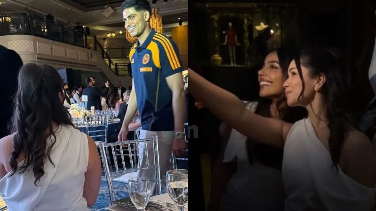Shubman Gill With Sara Tendulkar Shubman Gill With Sara Tendulkar