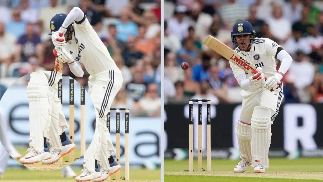 eng vs ind 1st test indian skipper shubman gill wear black socks on 1st Day