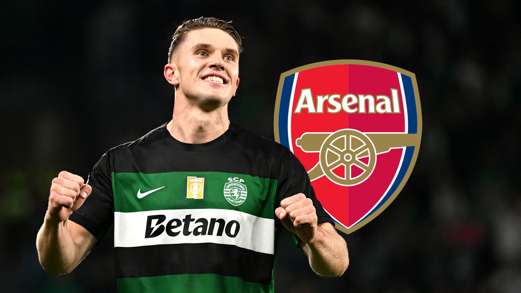 Skysports Viktor Gyokeres Arsenal 6958540
