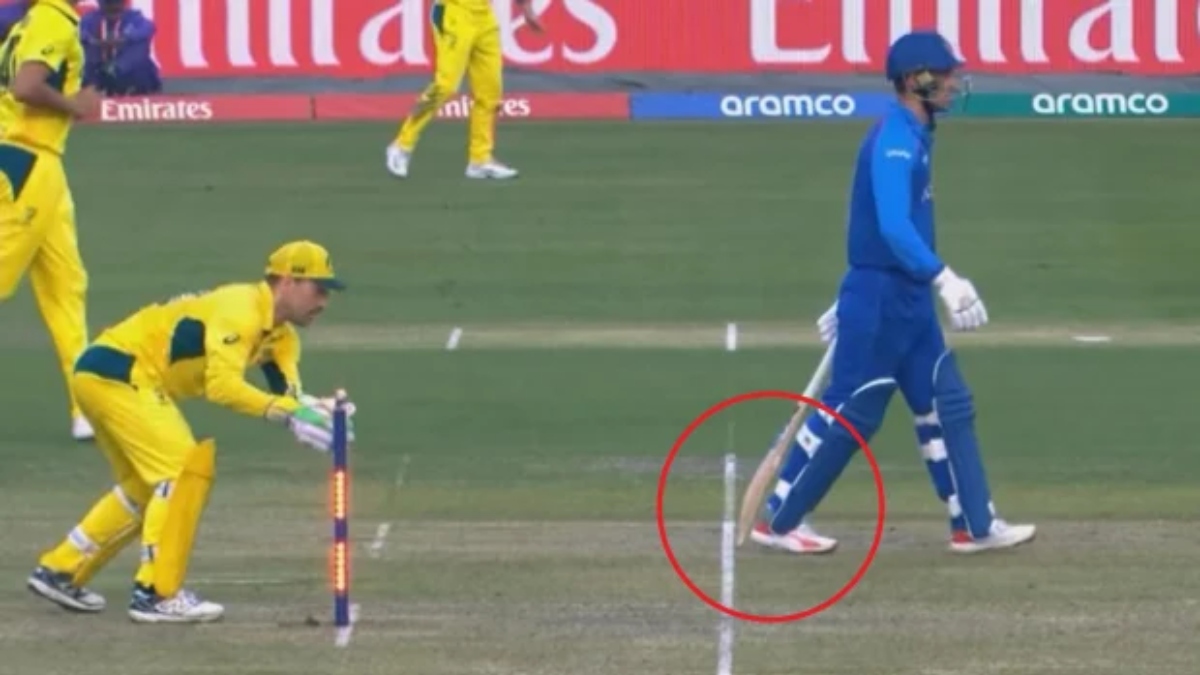 Steve Smith Withdraws Noor Ahmad Run Out Appeal During AUS vs AFG Champions Trophy Match