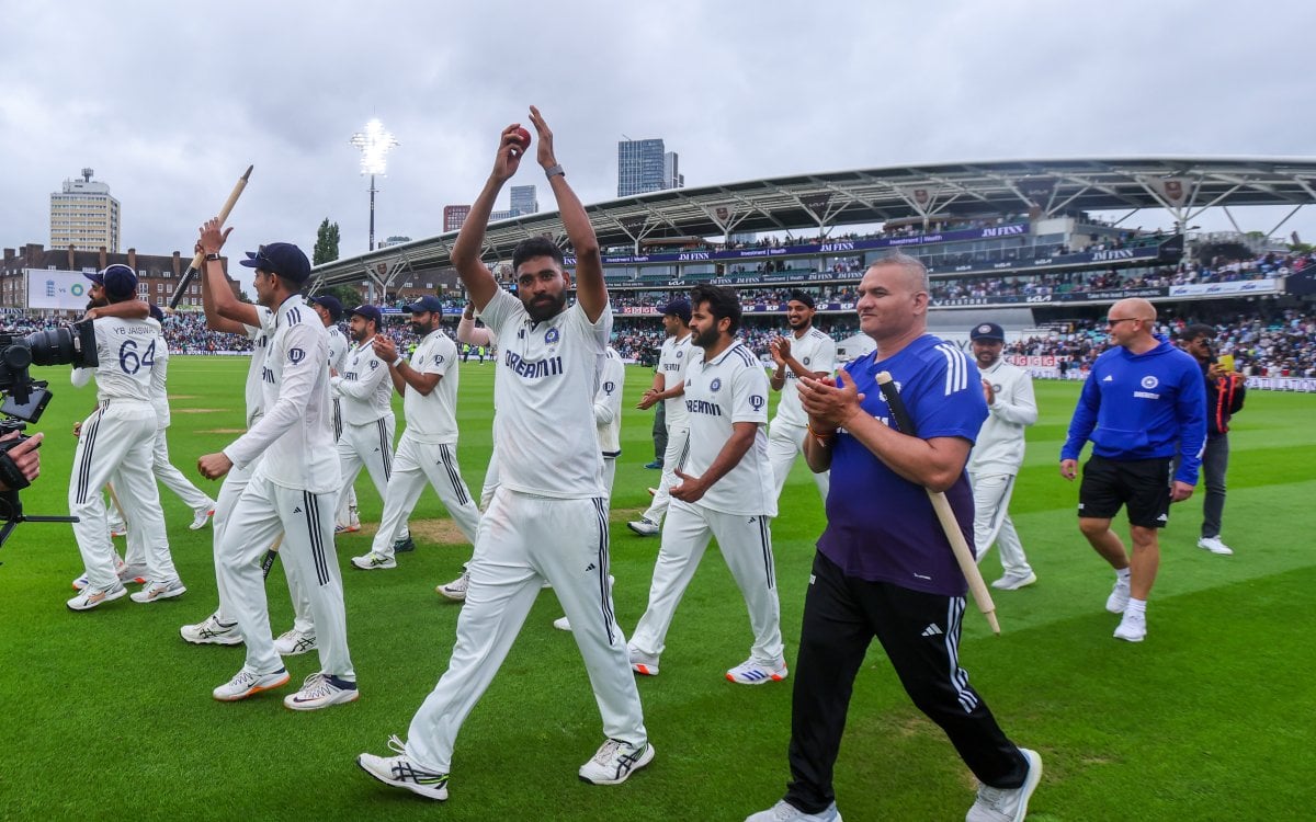 Supermen From India Tendulkar Ganguly Lead Tributes For Series Levelling Win In London