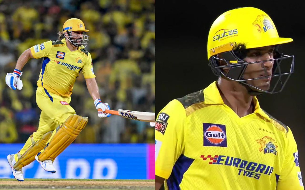 Rachin Ravindra MS Dhoni