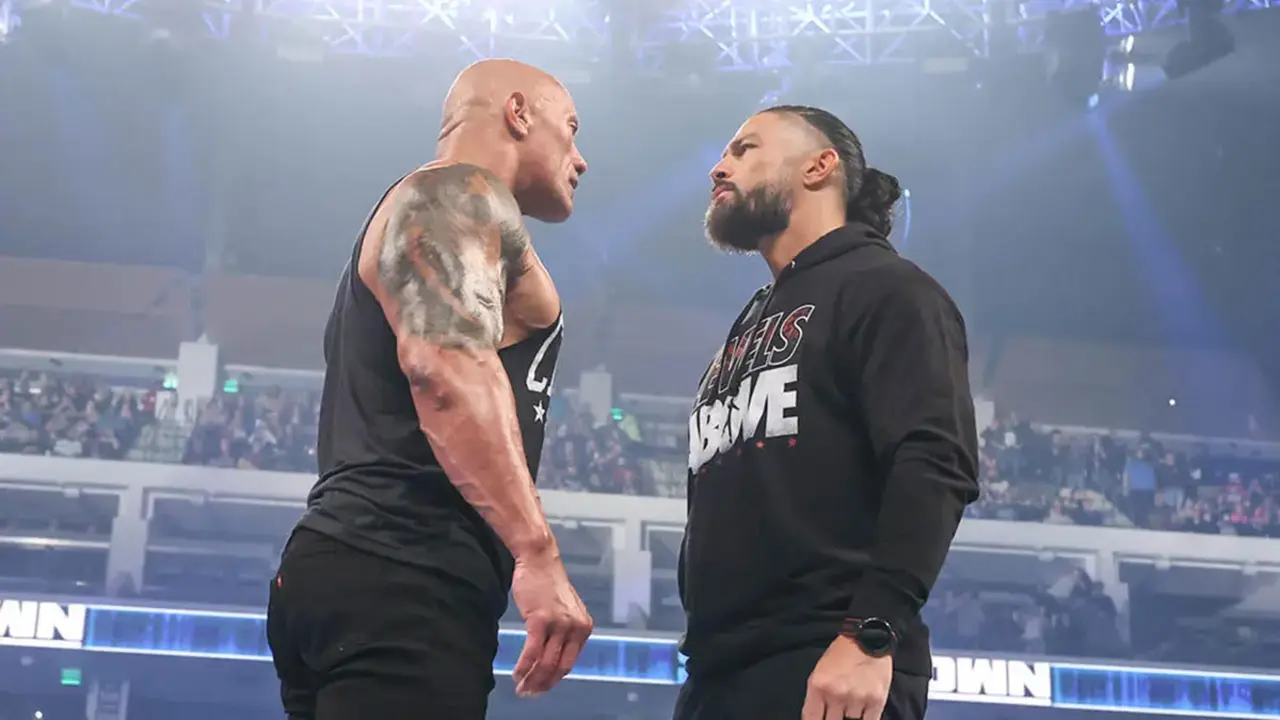 The Rock Roman Reigns 1