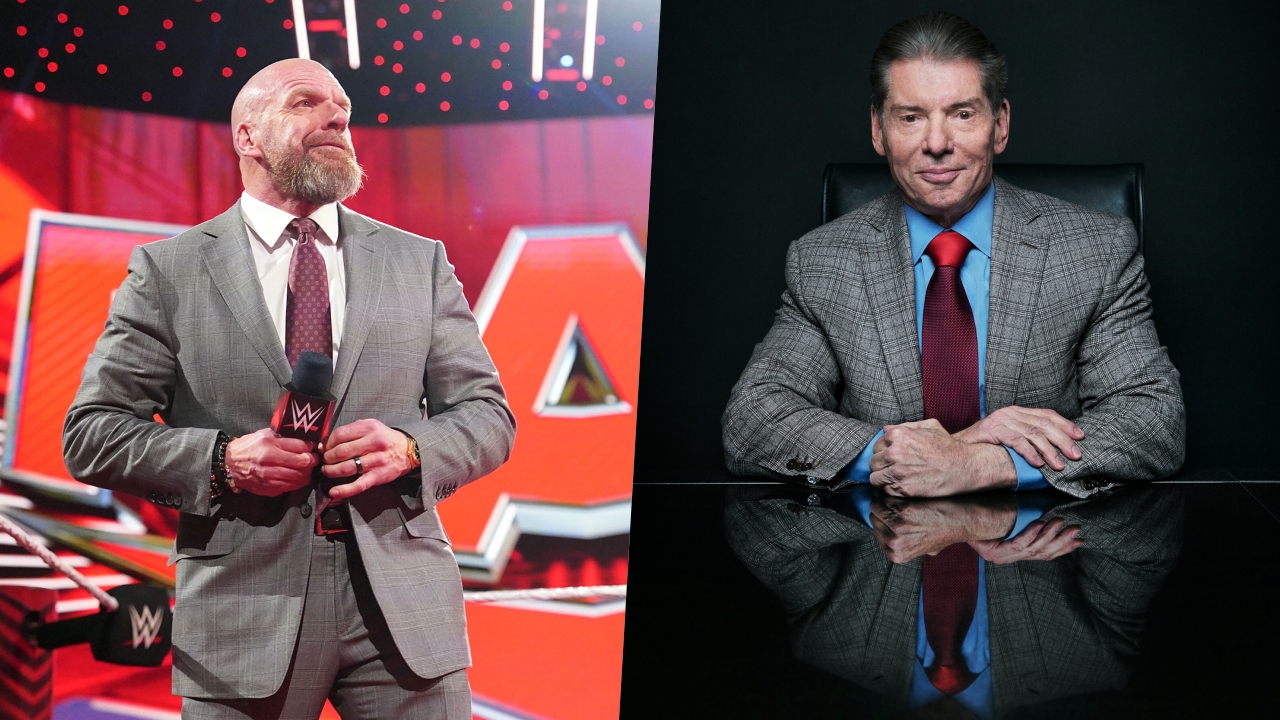 Triple H Vince Mcmohan