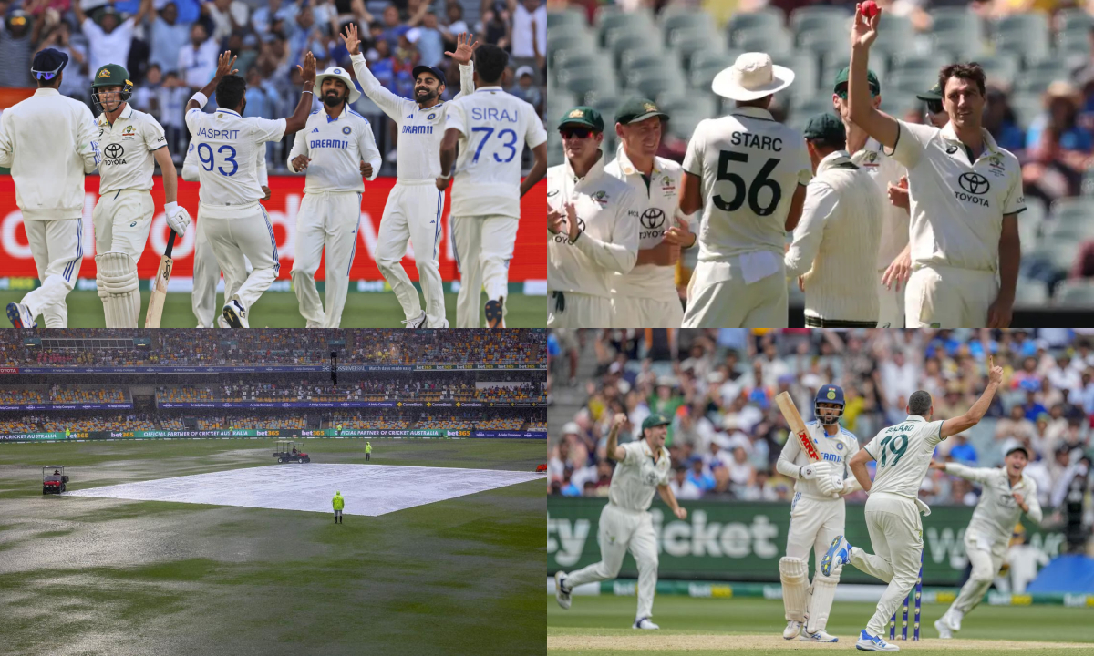 India vs Australia Border Gavaskar Trophy Series Highlights
