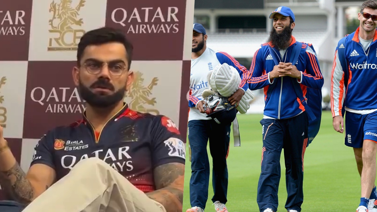 Virat Kohli James Anderson Rashid