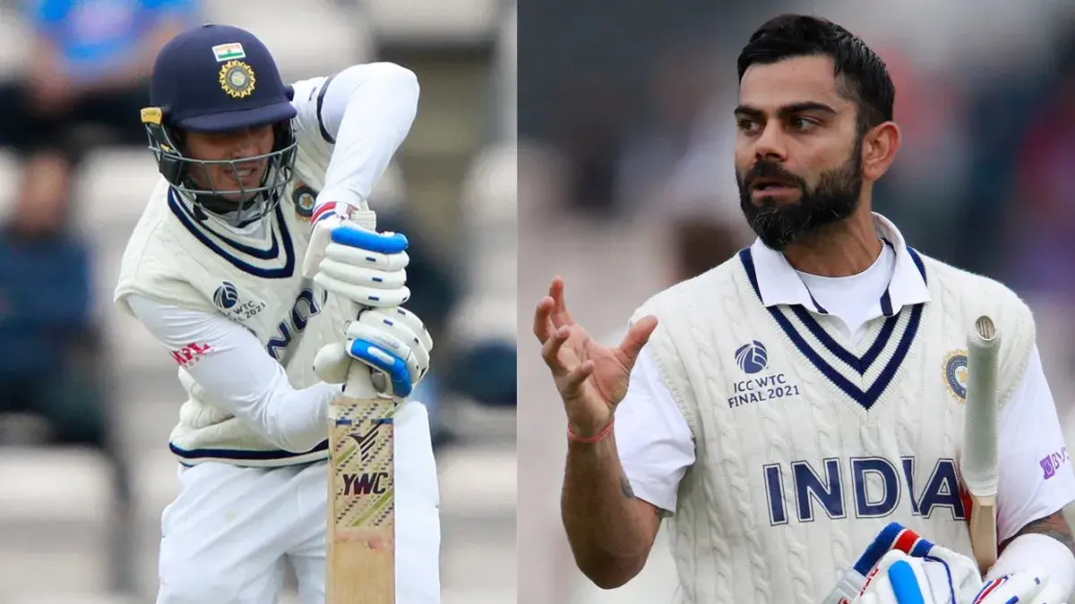 Virat Kohli and Shubman Gill Virat Kohli and Shubman Gill
