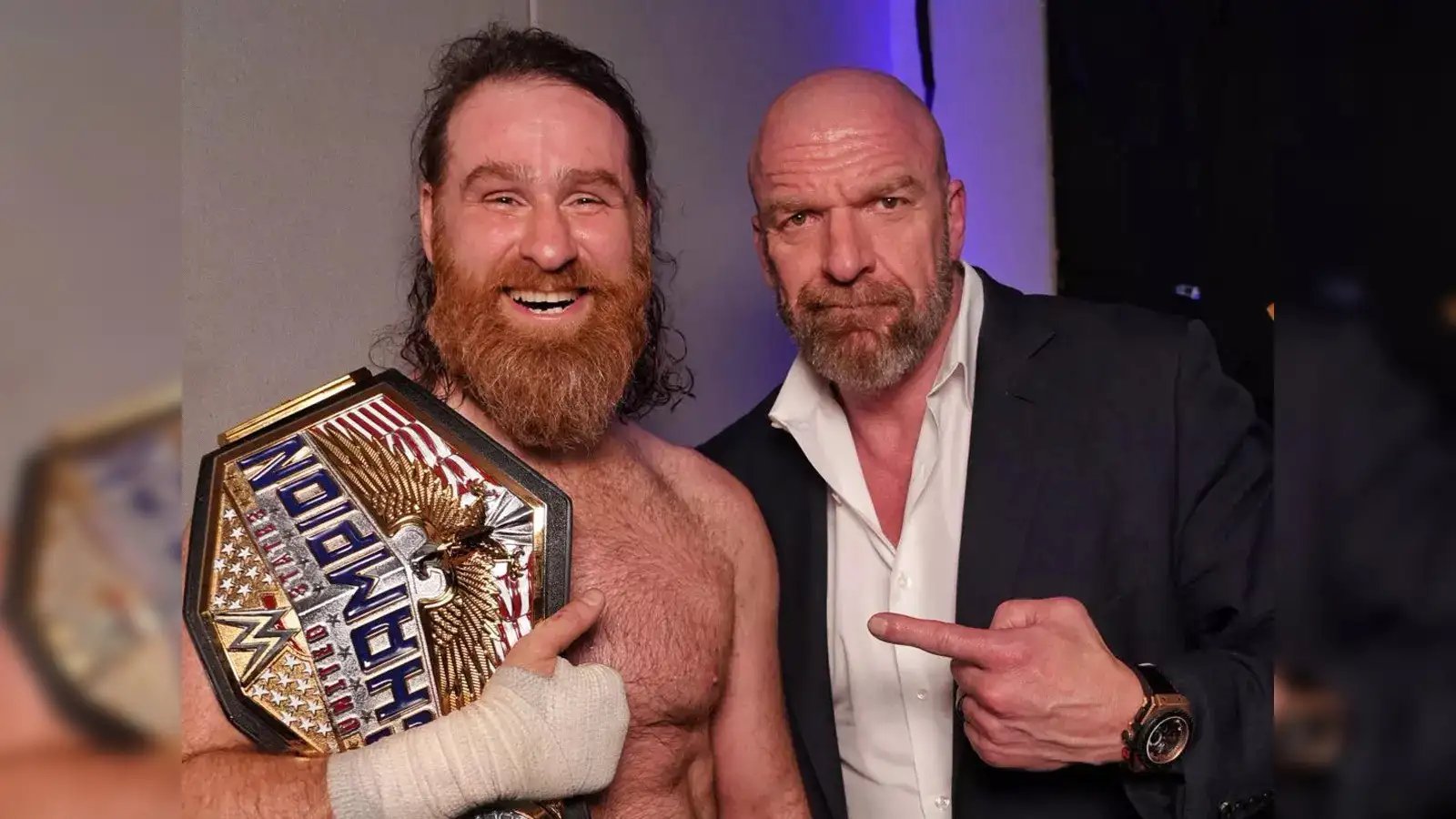 Sami Zayn Triple H Sami Zayn Triple H