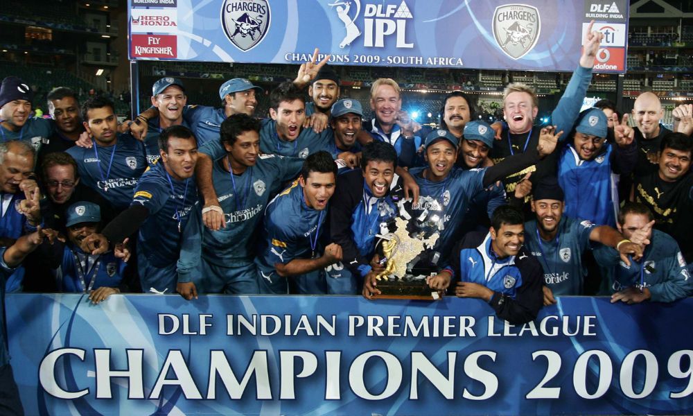  Deccan won their trophy under Adam Gilchrist